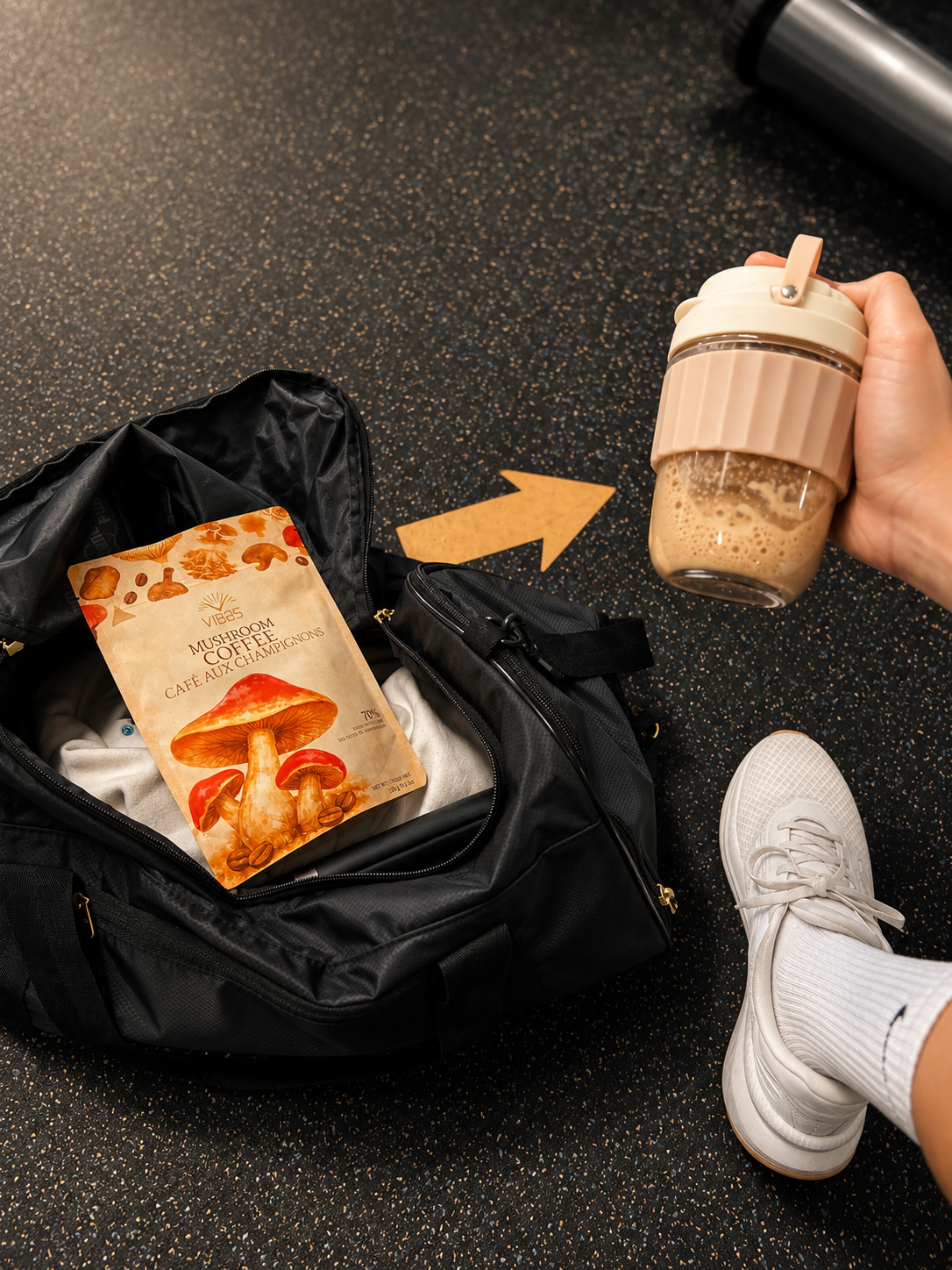 VYB3S Mushroom Coffee — 6 Mushroom Functional Blend
